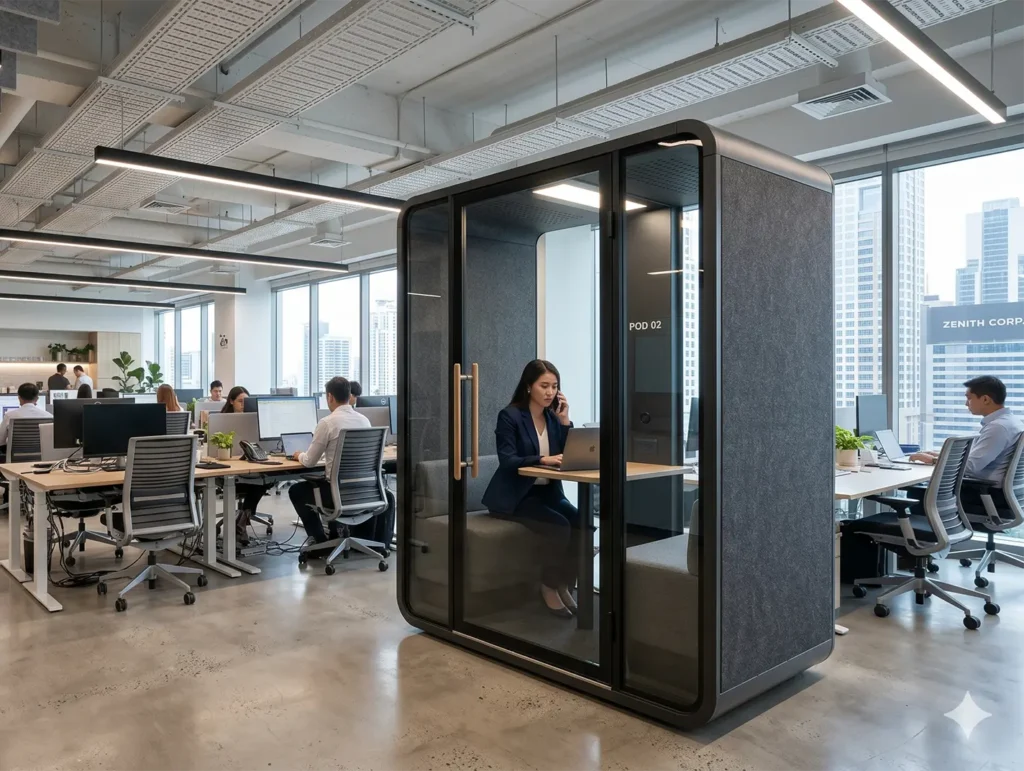 Acoustic Office Pods